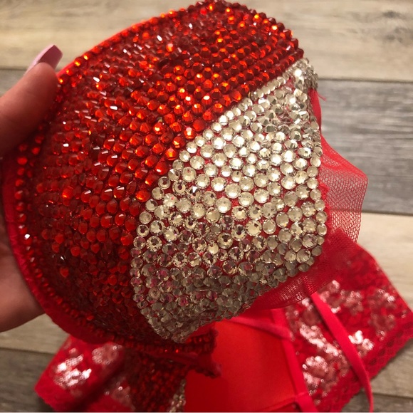 💗VICTORIA SECRET CUSTOM BLING RHINESTONE BEDAZZLED BRA AND PANTY BUNDLE SET - Picture 8 of 11